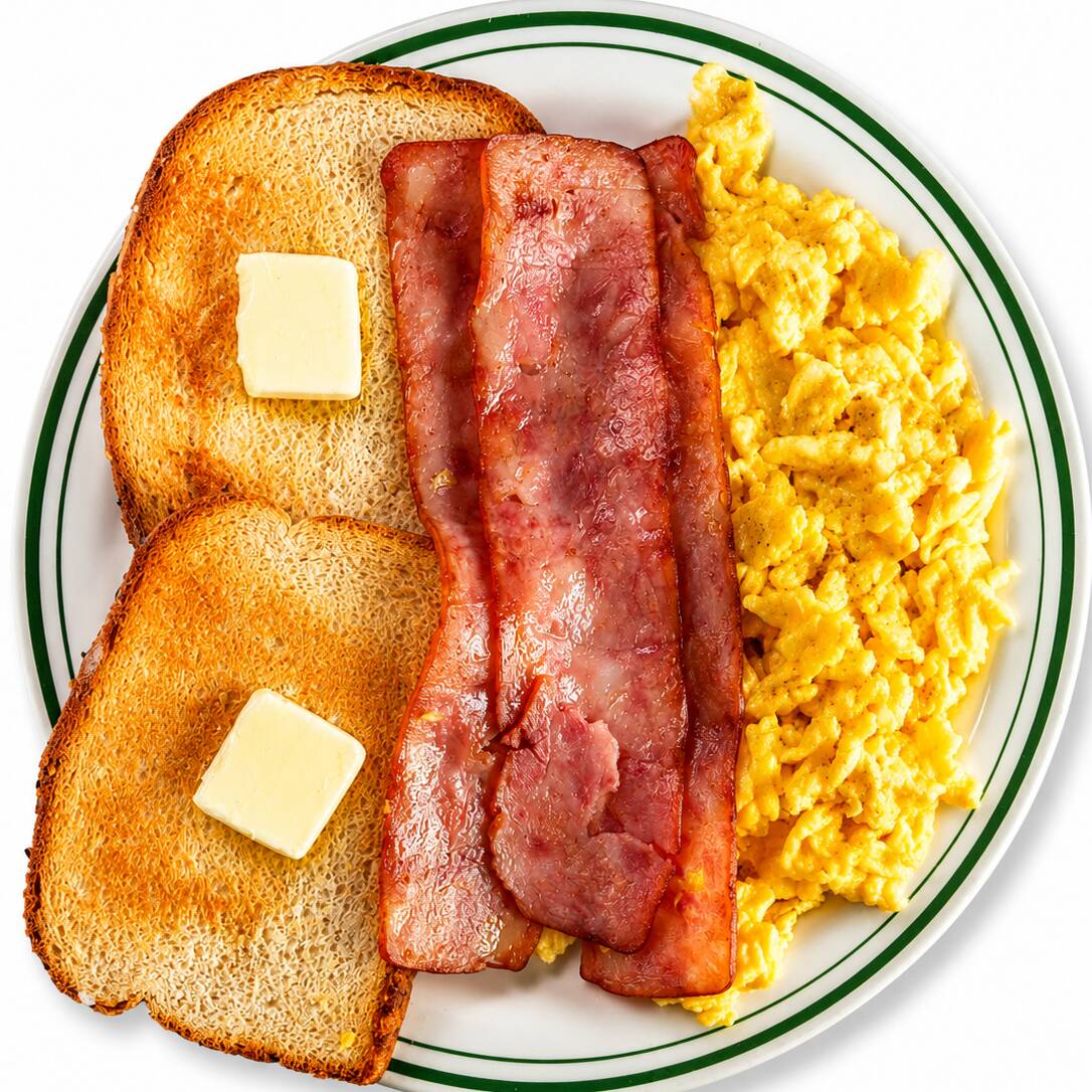 Huevos con Tocino