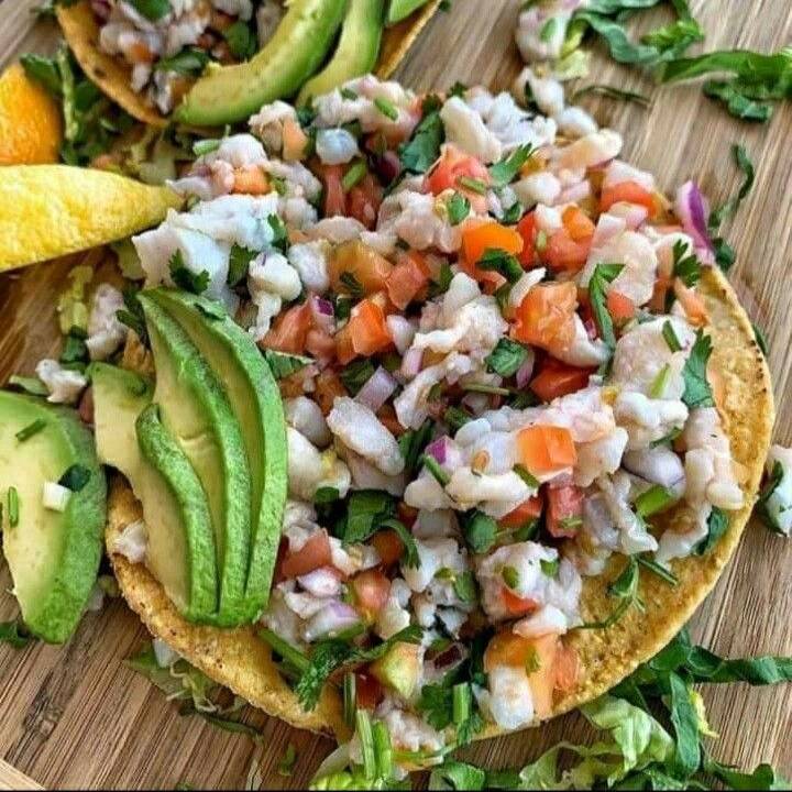 Tostada de Ceviche