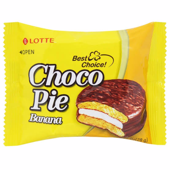 Choco Pie Lotte Banana