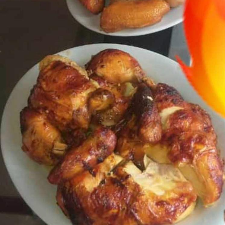 1/2 Pollo Asado + Arroz Chino + Gaseosa Litro