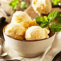 Helado de Vainilla Gluten Free