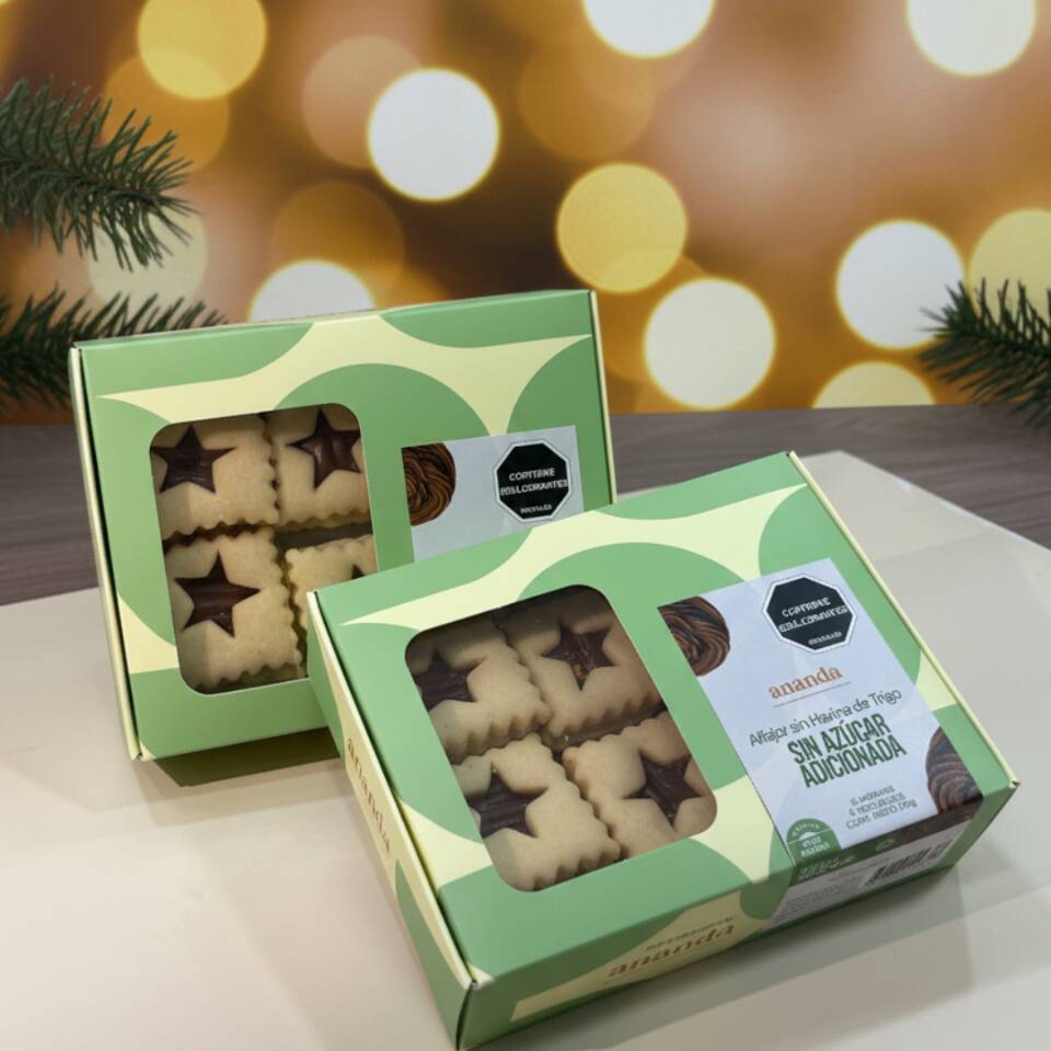 Alfajores Estrella 0% *Navidad*