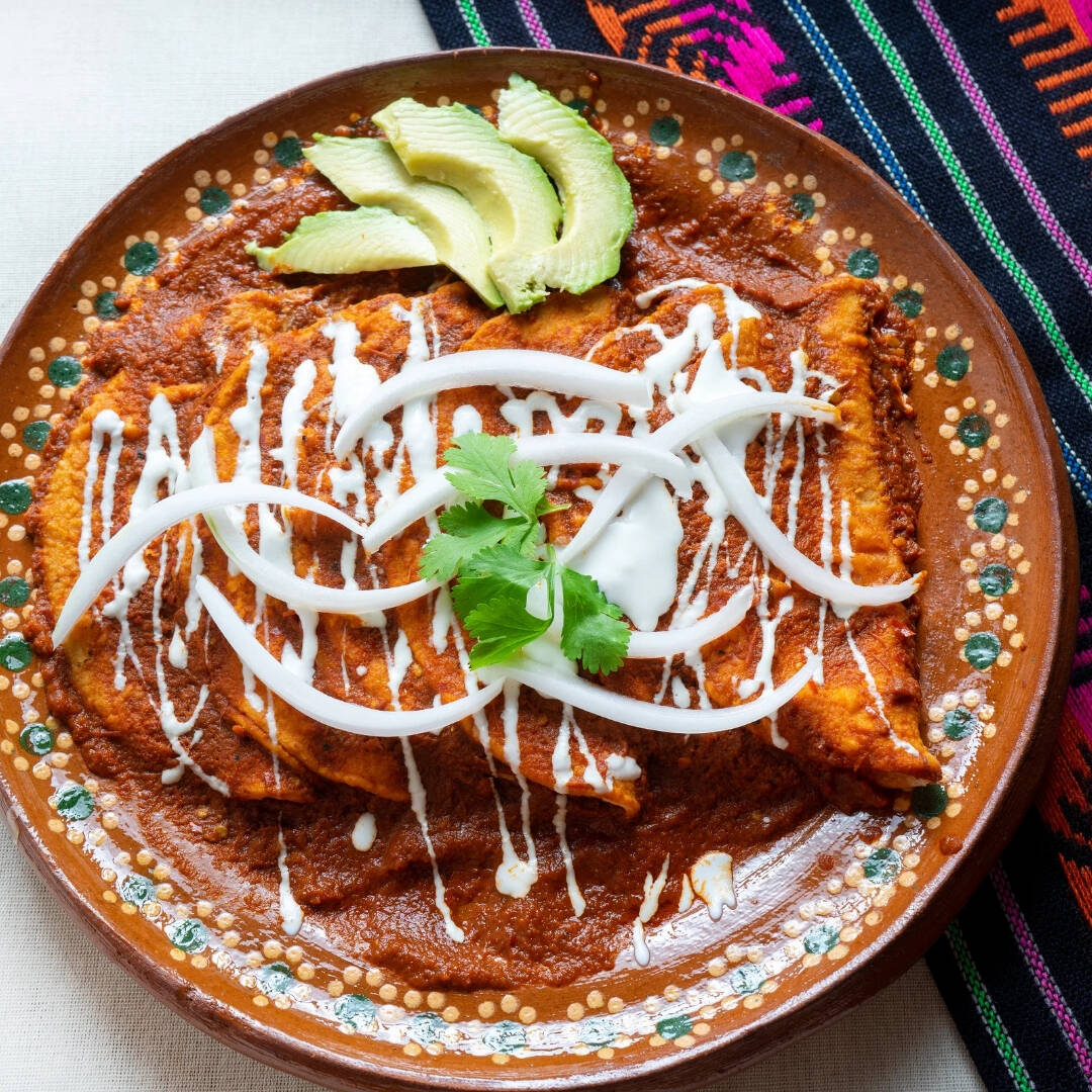 Enchiladas Rojas