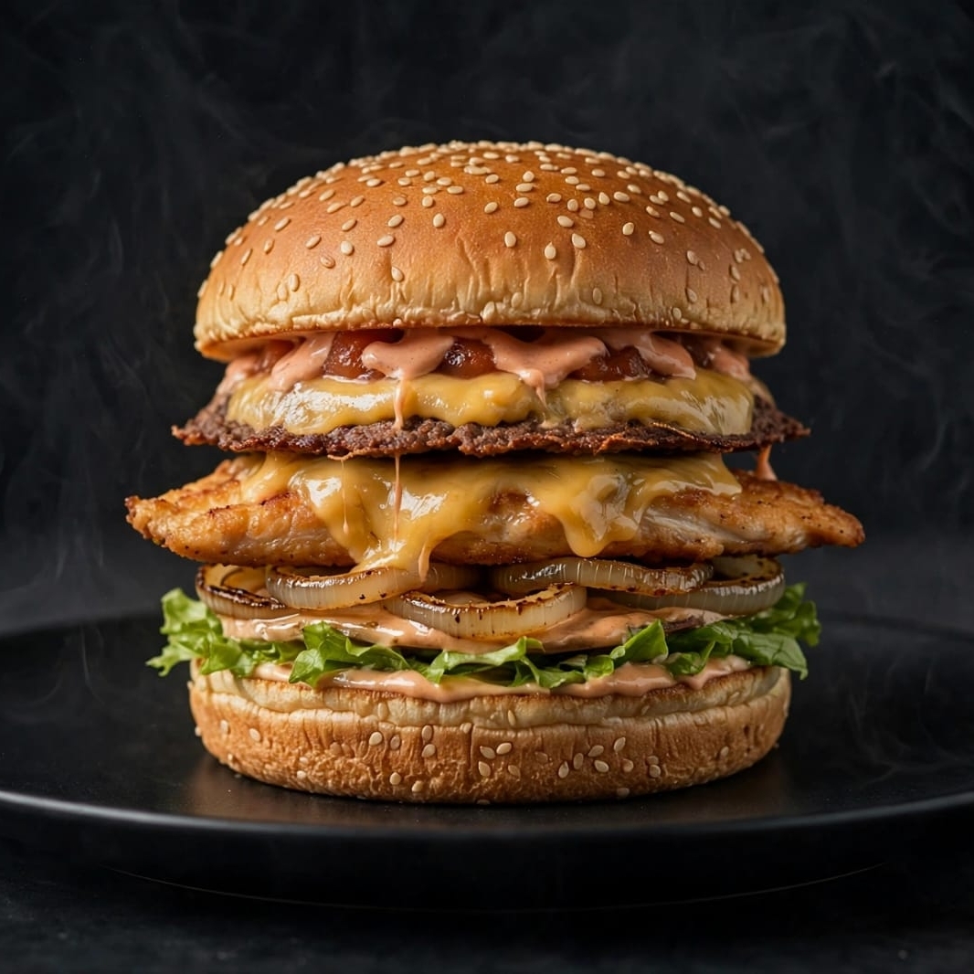 Hamburguesa Mixta