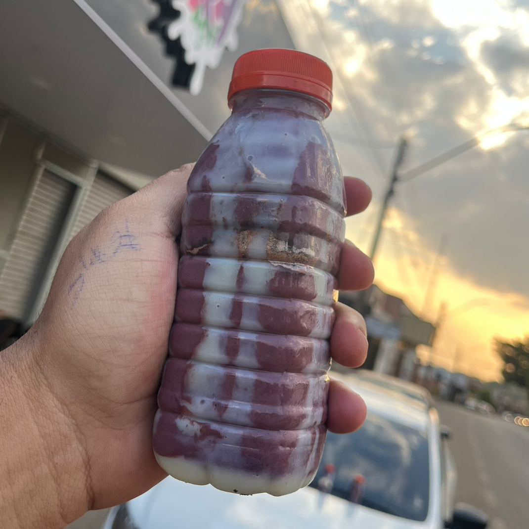 açai, leite codesado, ovomaltine