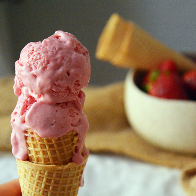 Cono de Helado 2 Bolas.