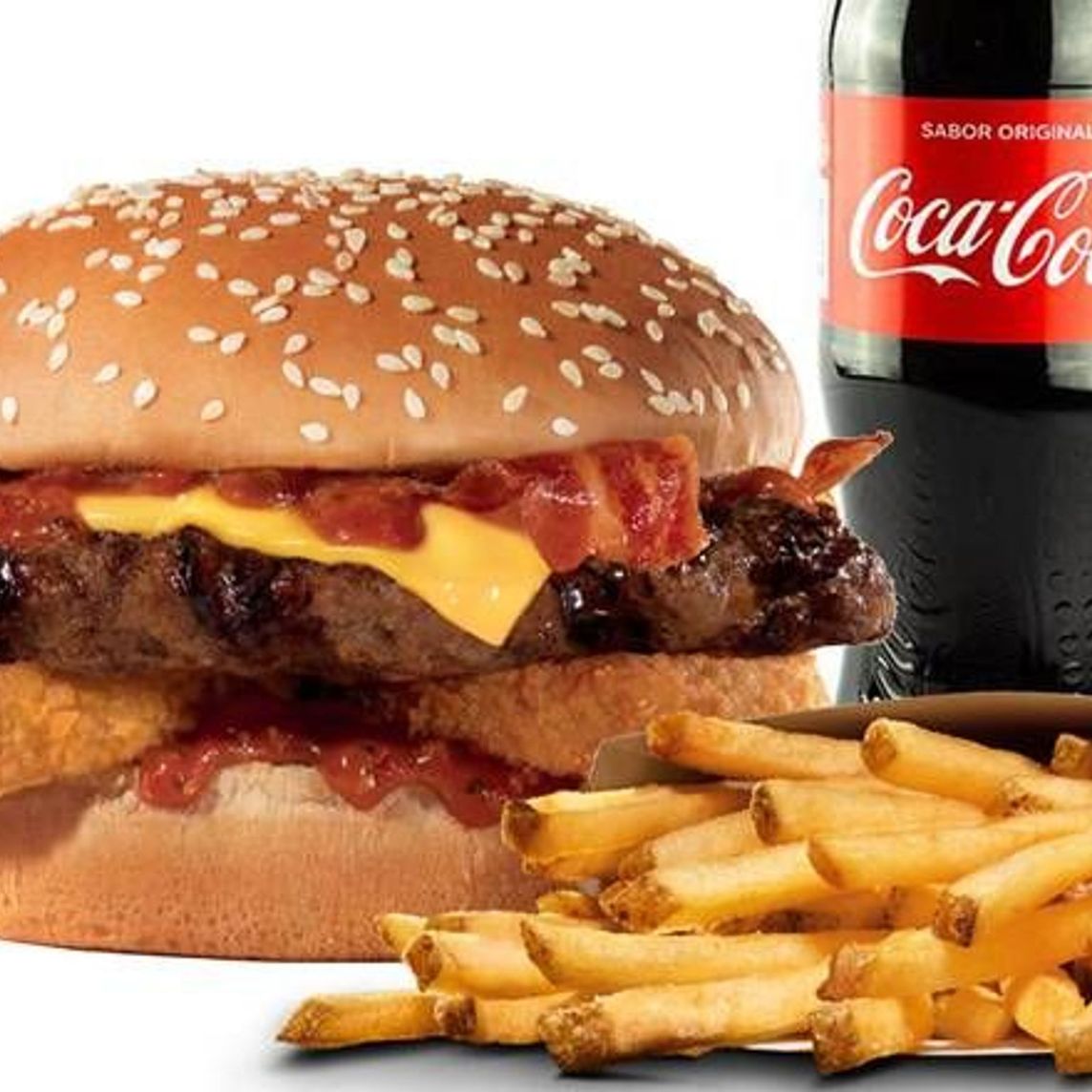 Combo Western Bacon Cheeseburger