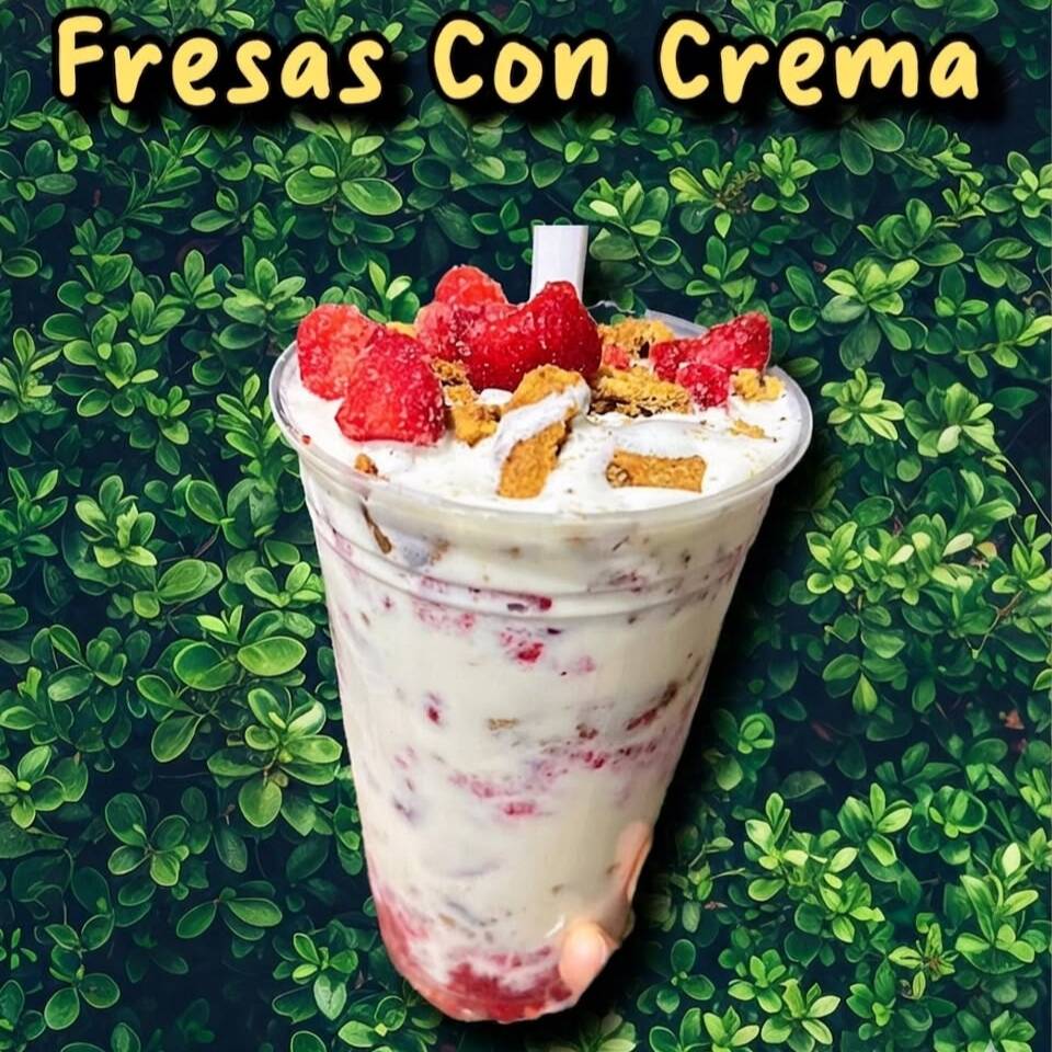 Fresas con Crema
