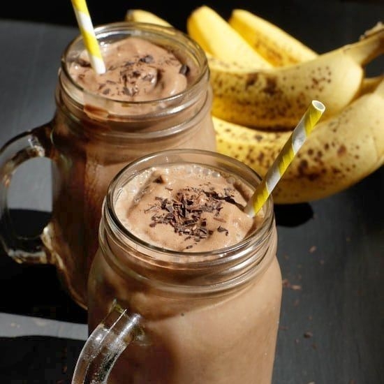 🤎🍌Licuado de Chocomilk con Plátano