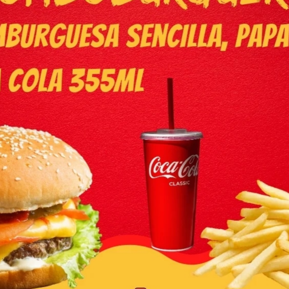 Combo Pareja de Hamburguesa
