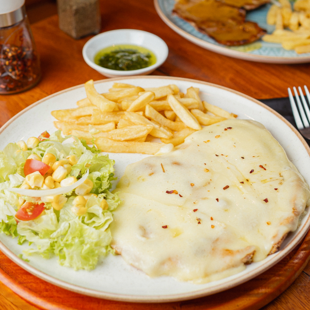 Pechuga en Queso Mozzarella Fundido