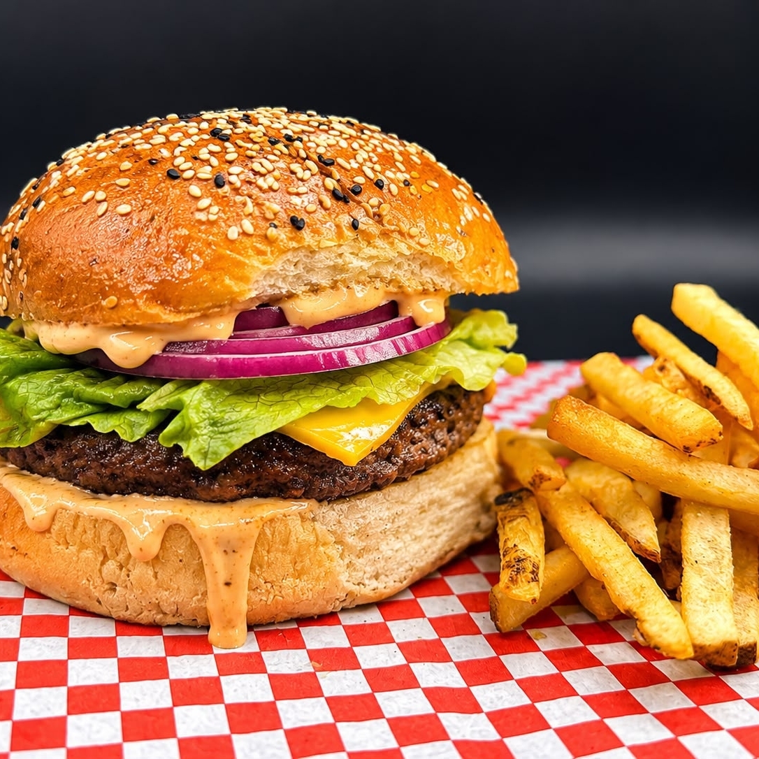 Hamburguesa La Clásica