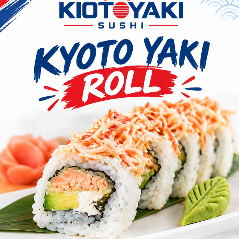 kiotoyaki roll 12 bocados