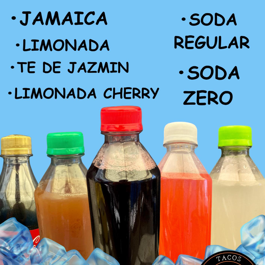 agua de sabor de un litro