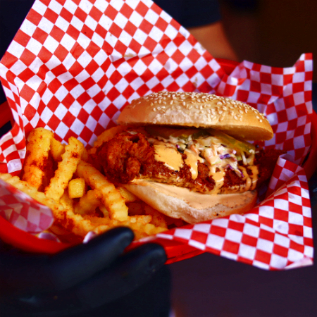 Hot Chicken Burger