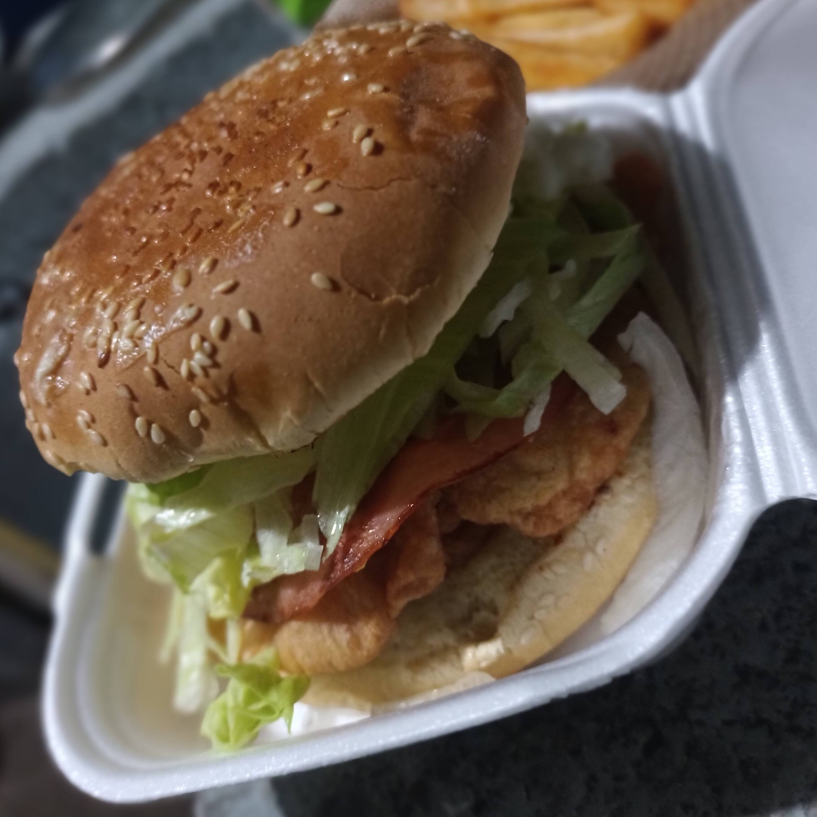 Hamburguesa de Pollo