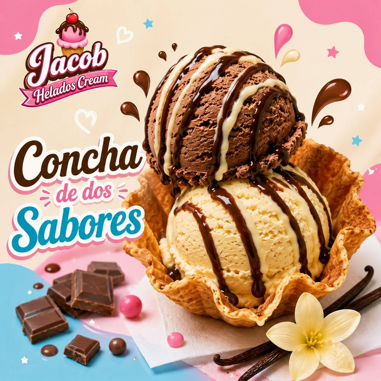 Concha 2 Sabores