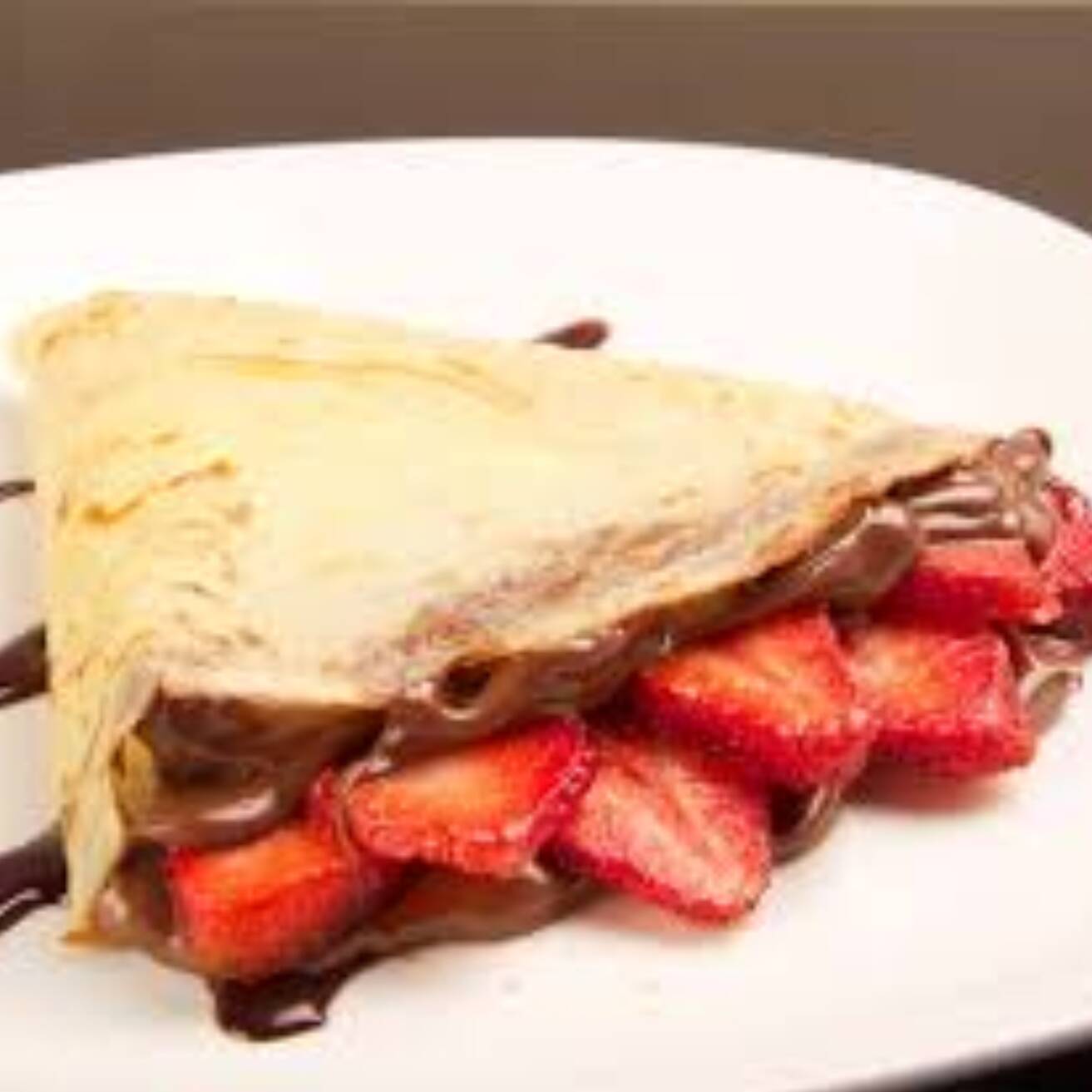 Crepa de Nutella con Fresa