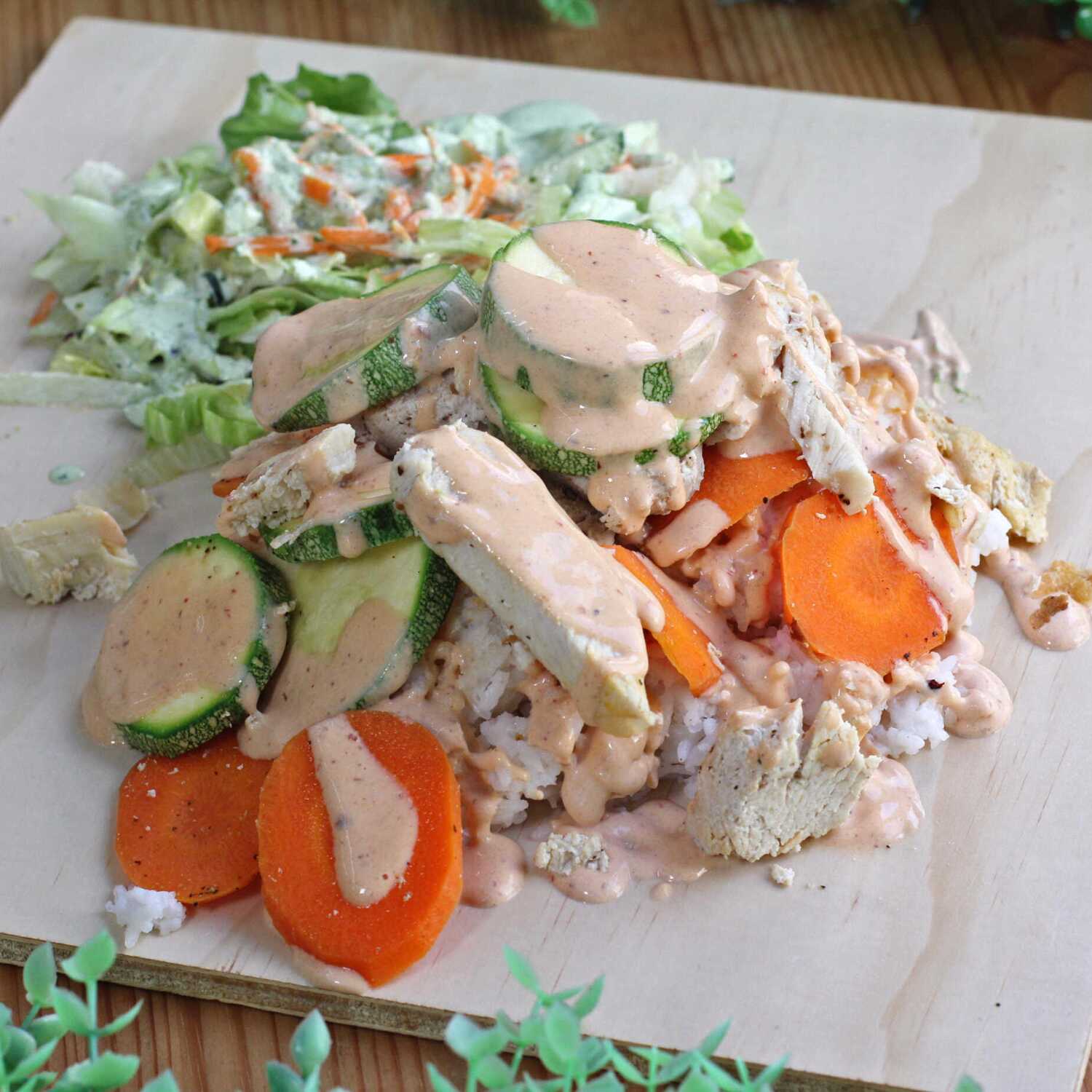 Tazón de Pechuga de Pollo