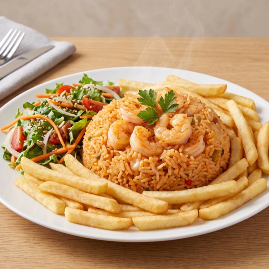 Arroz con Camarones