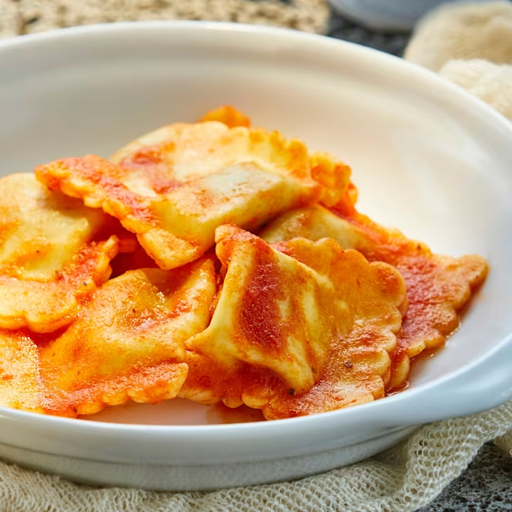 Ravioles a la Bolognesa