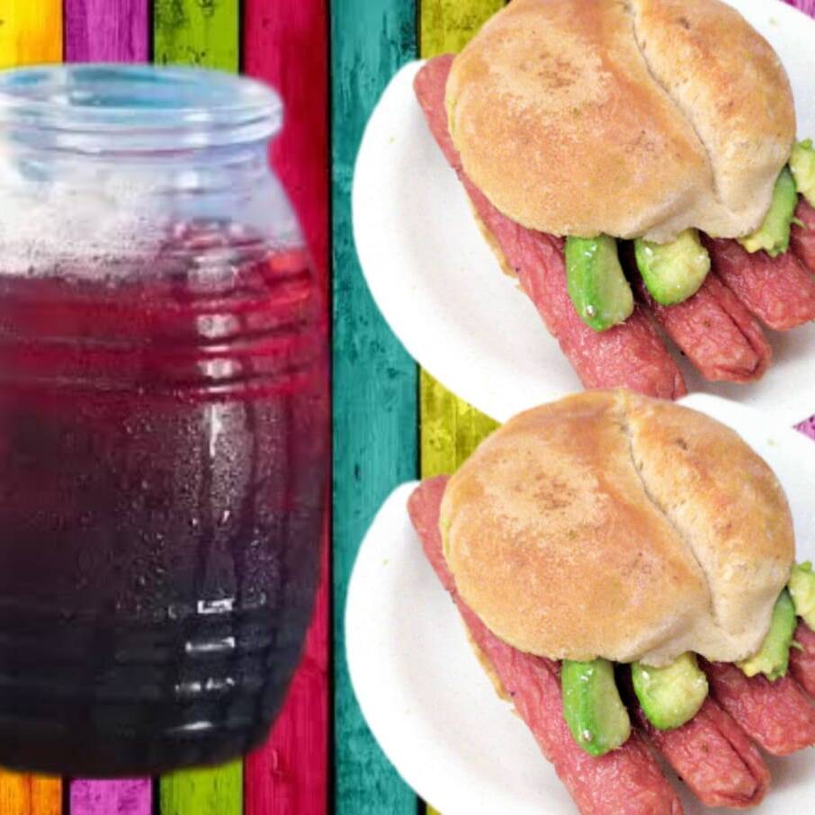 2 Tortas De Salchicha De Pavo Más Agua Gratis