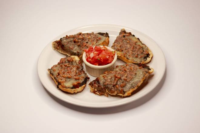 Molletes Jamón.
