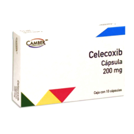 Celecoxib 200 Mg Caja con 10 Tabletas Camber Labor