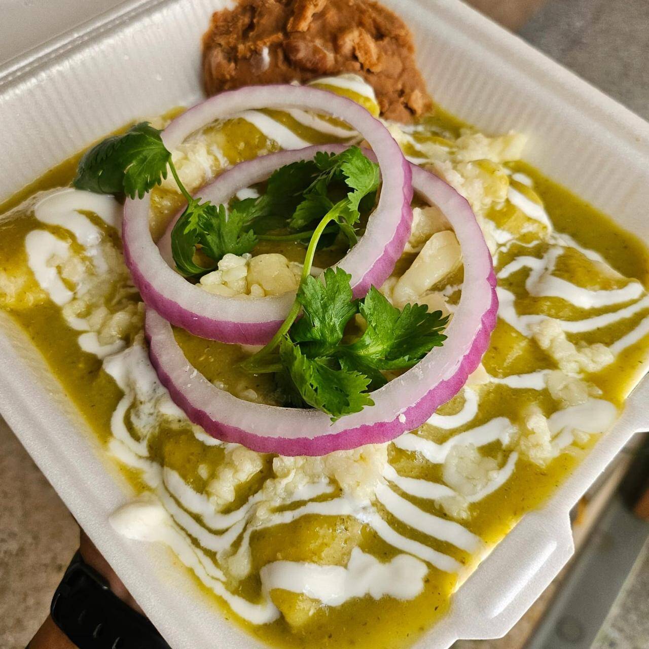 Enchiladas Suizas 4 pzas