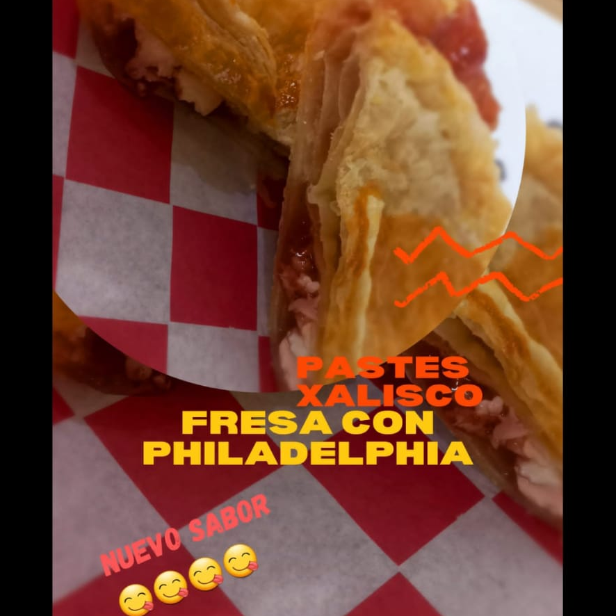Paste de Fresa con Philadelphia