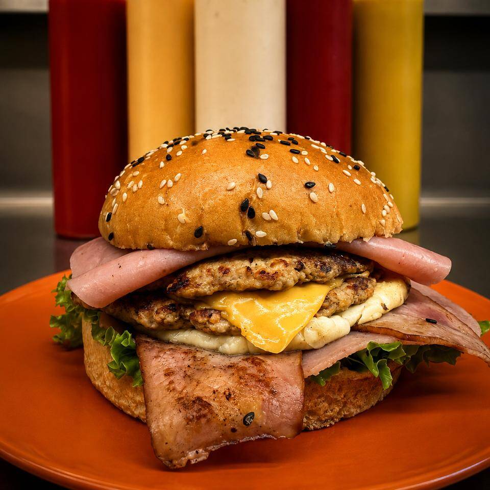 Hamburguesa Doble