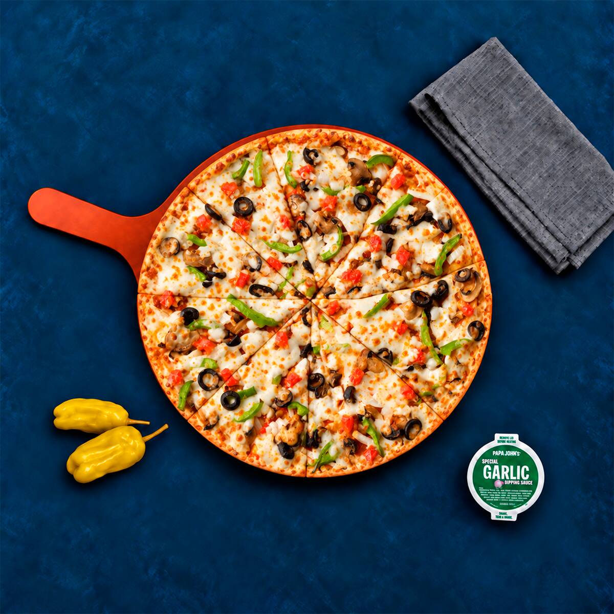 Vegetariana 14"TH Crujiente