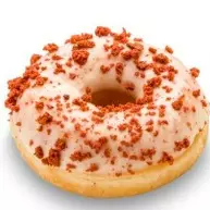 Recheado de iogurte e com cobertura