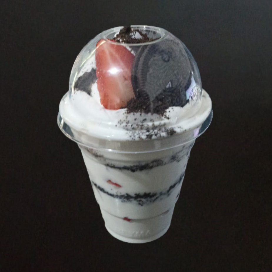 🍓🥤⚫ FRESAS CON CREMA - OREO ⚫🥤🍓