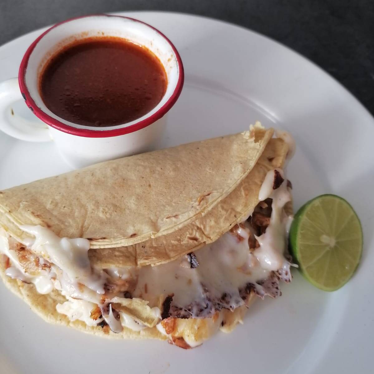 Taco Suave con Queso Ch.