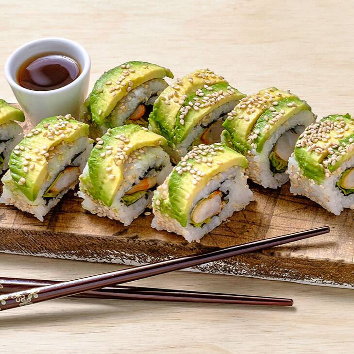 Maki sushi de Camaron