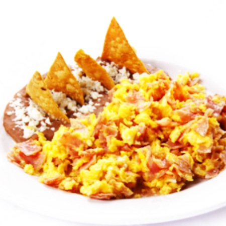 Huevo con Jamón Platillo