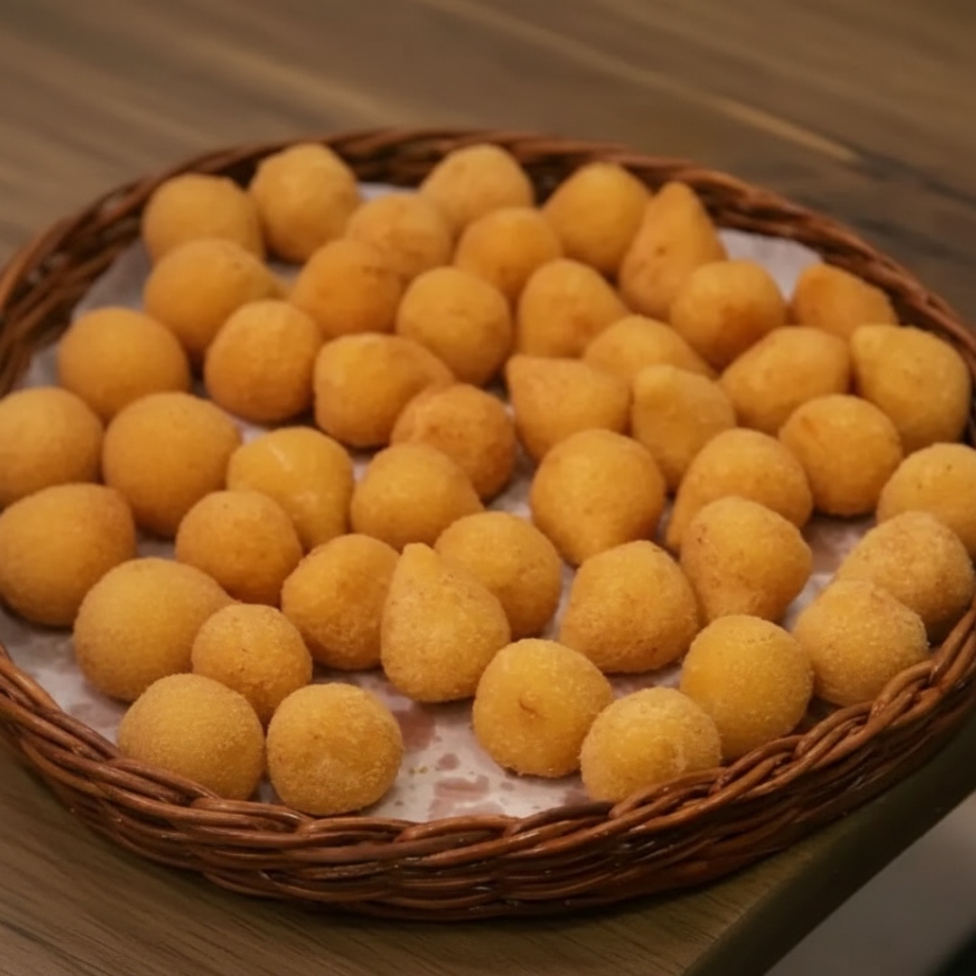 Escolha o seu salgado frito e refrigerante preferido para montar o combo do seu jeitinho. ( Com aproximadamente 10g)#Sejoga
