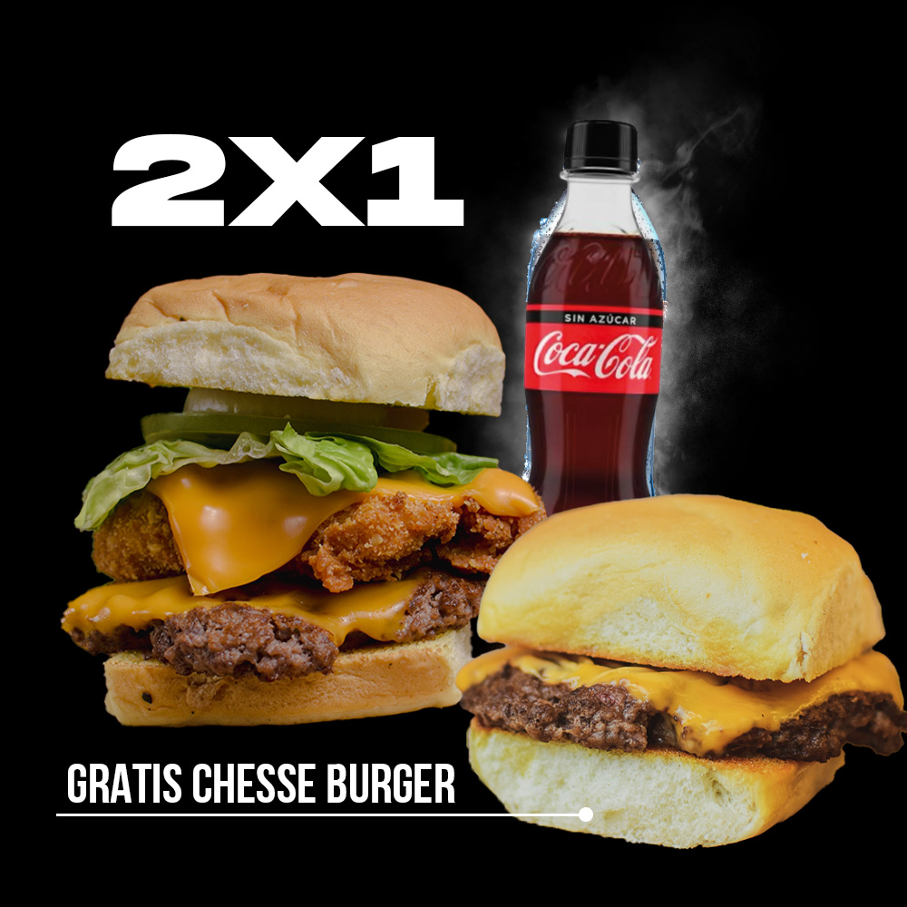 HIBRIDA BUN + CHEESE BUN Y BEBIDA GRATIS