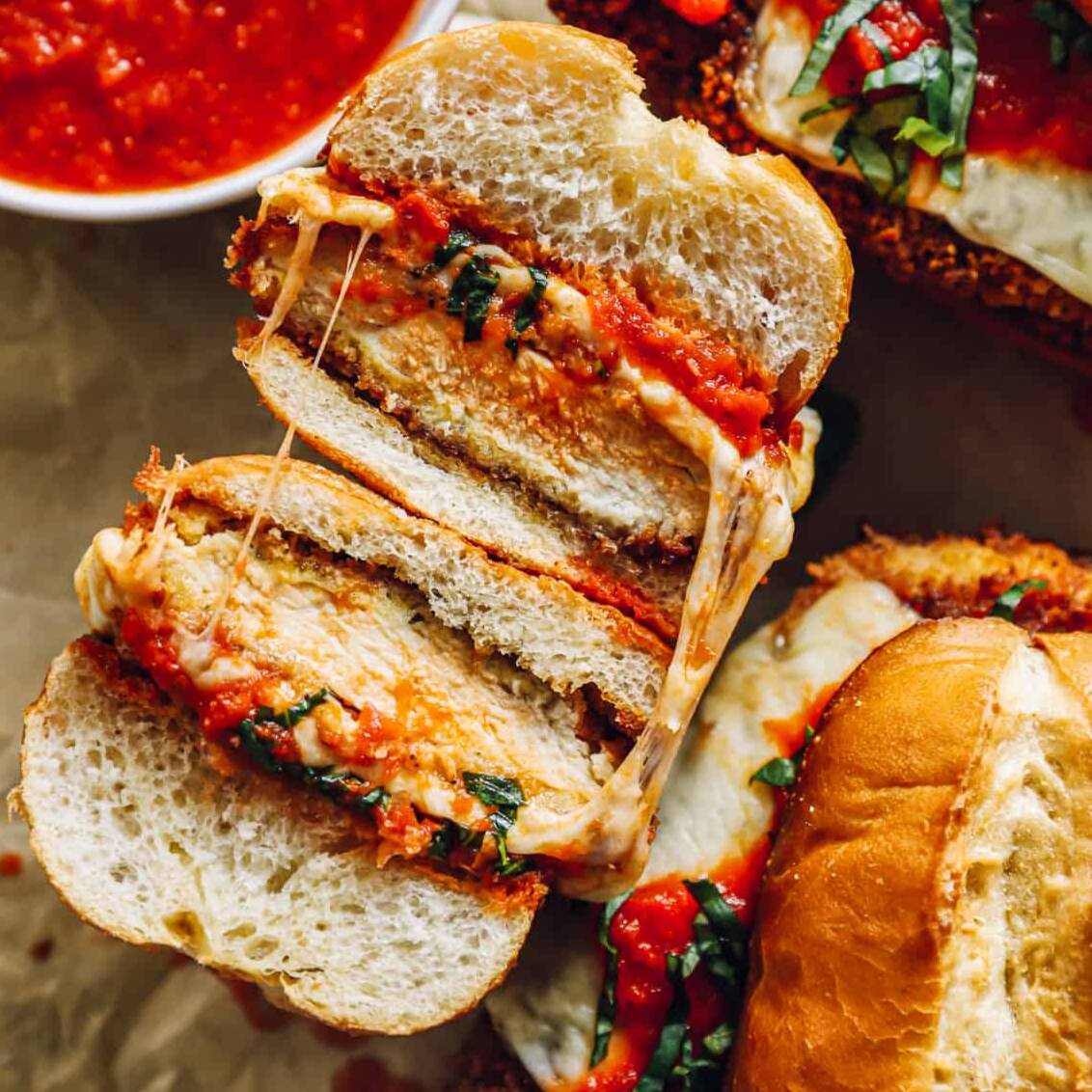 Parmesan Chicken Baguette
