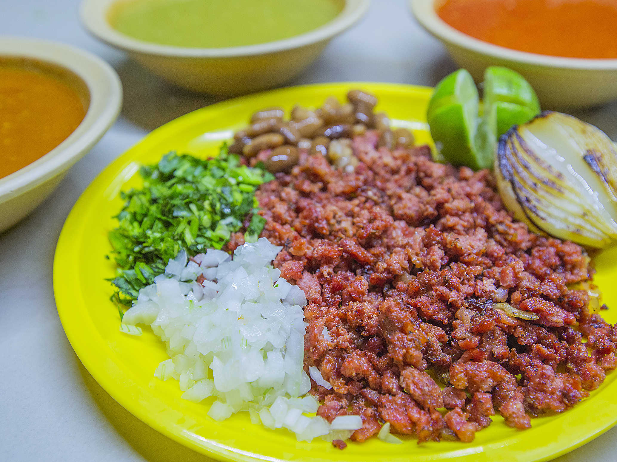 Taco de Chorizo