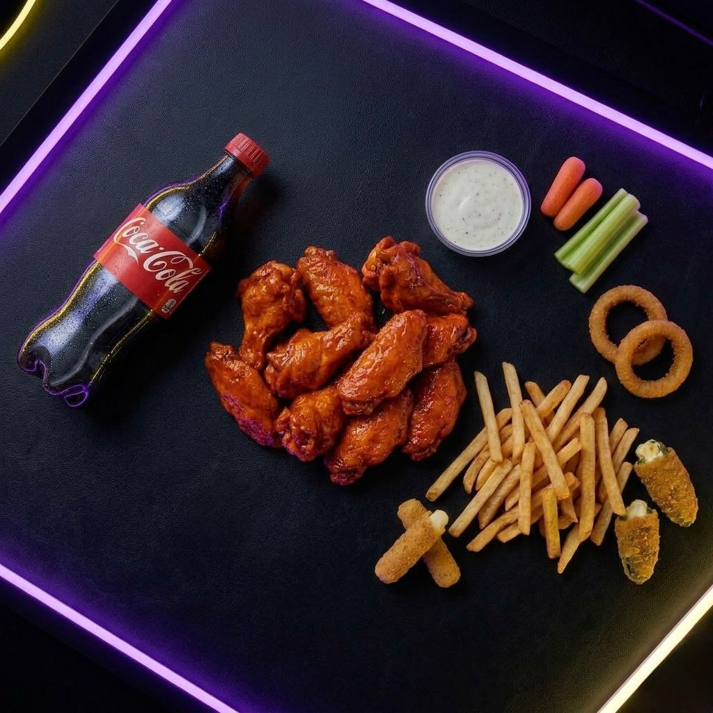 Combo Mix Alitas 10 Piezas.
