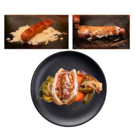 Hot Dog con Queso Cheddar