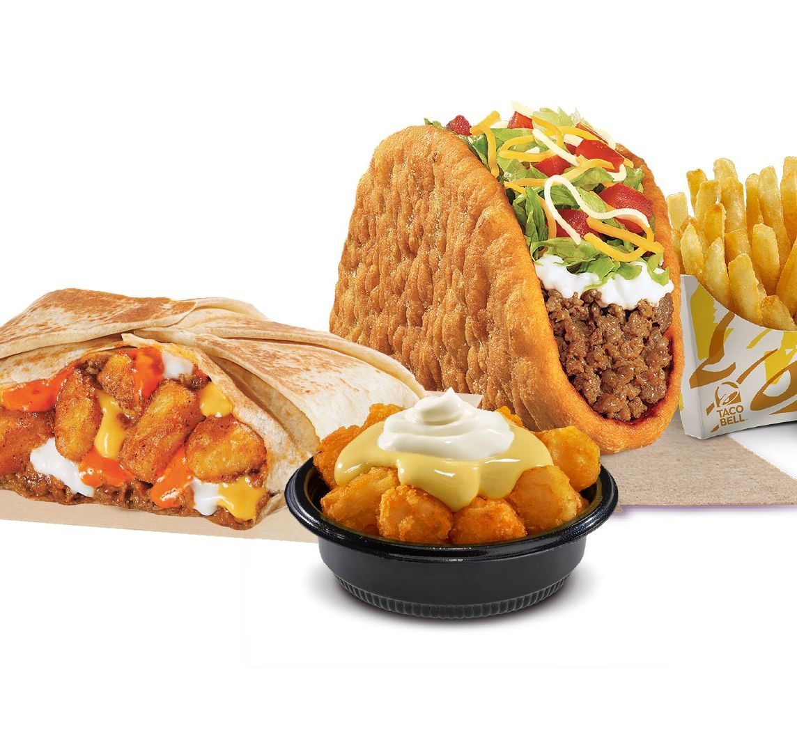 Pack CrunchyWrap Slider + Chalupa Supreme