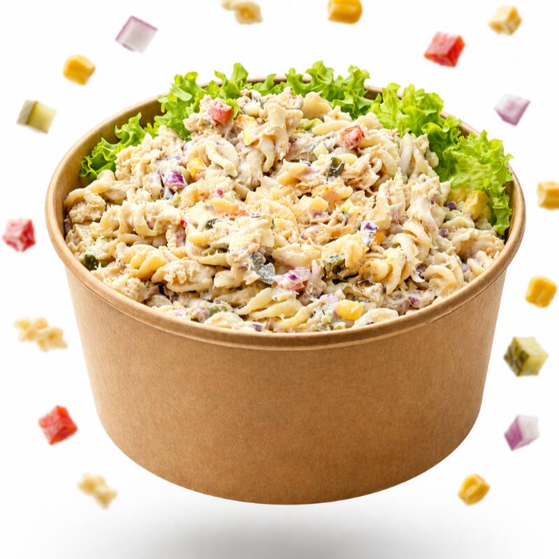 Bowl de Ensalada de Rotini con Atún