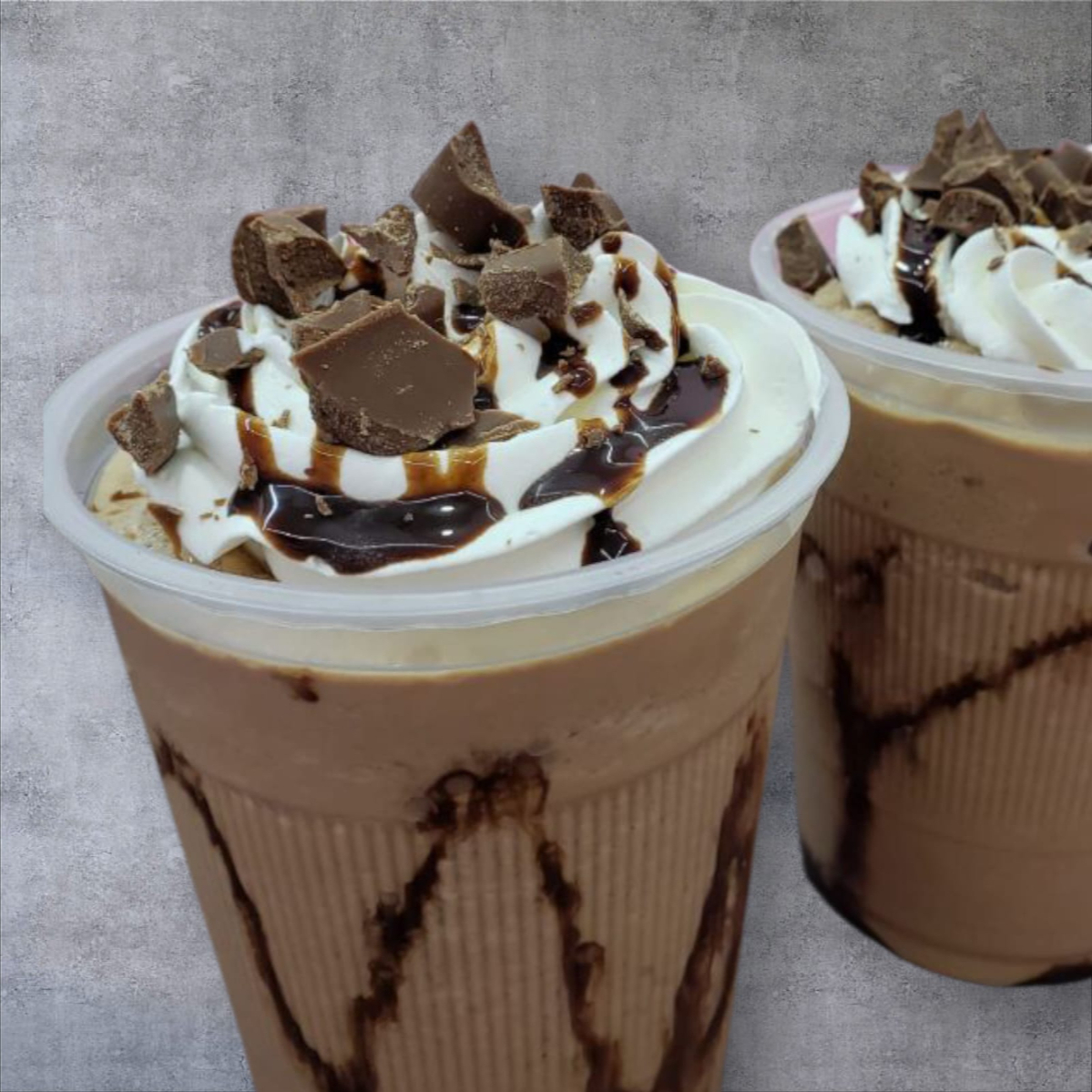 FRAPPE CON WAFFLE