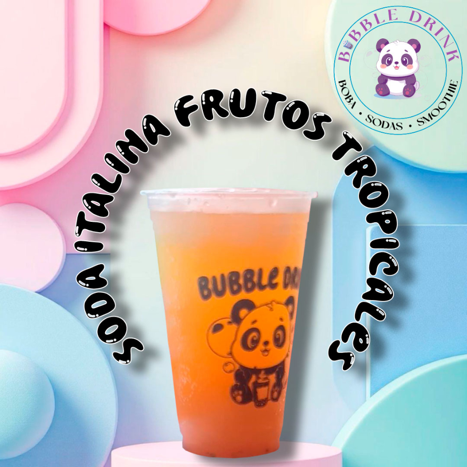 Soda Italiana de Frutos Tropicales