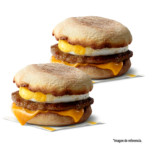 2 Egg McMuffin Salchicha
