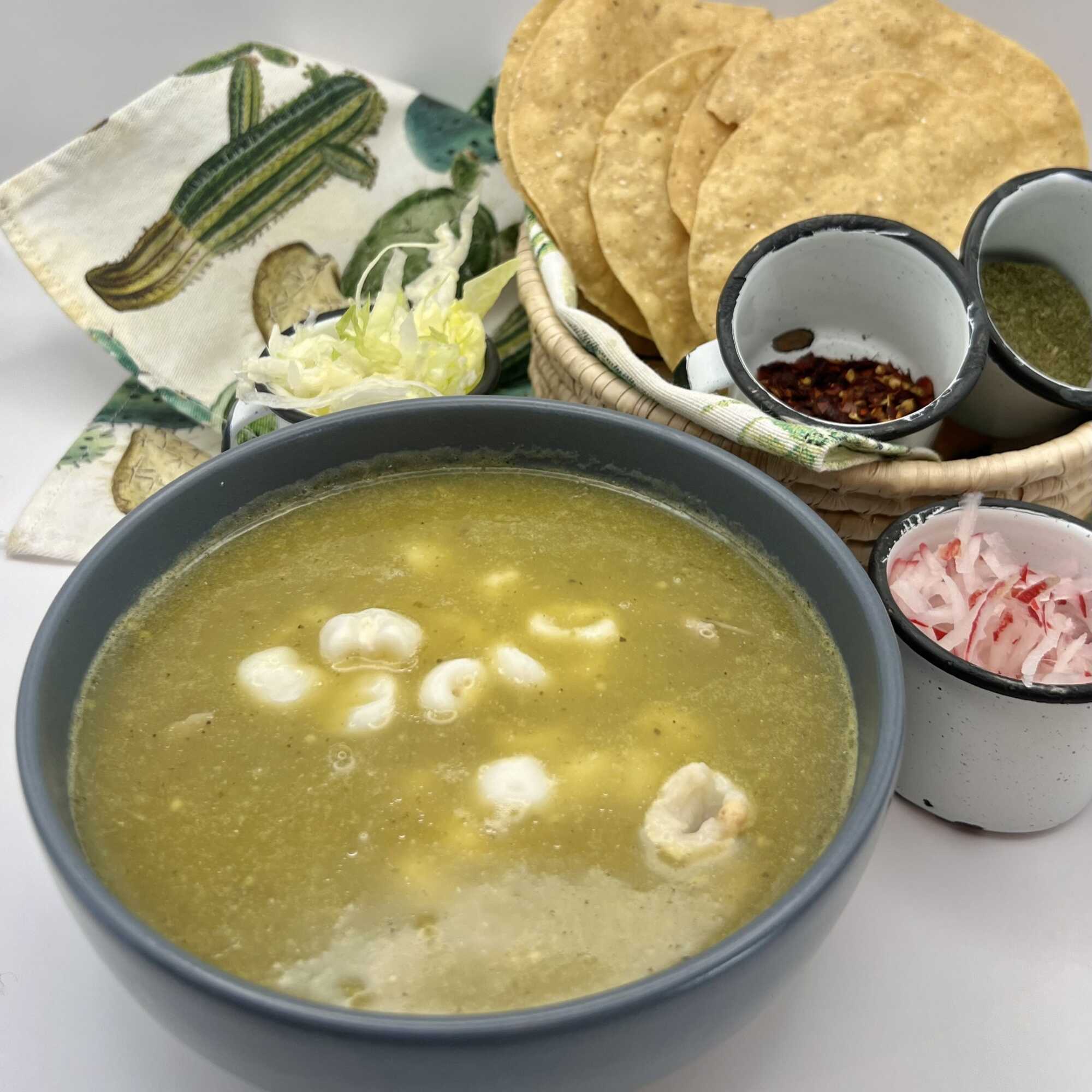 Combo Pozole Verde y Flauta