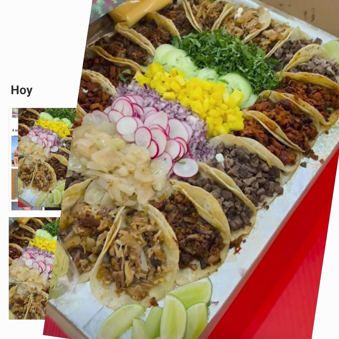 Rosca reyes 20 tacos surtidos